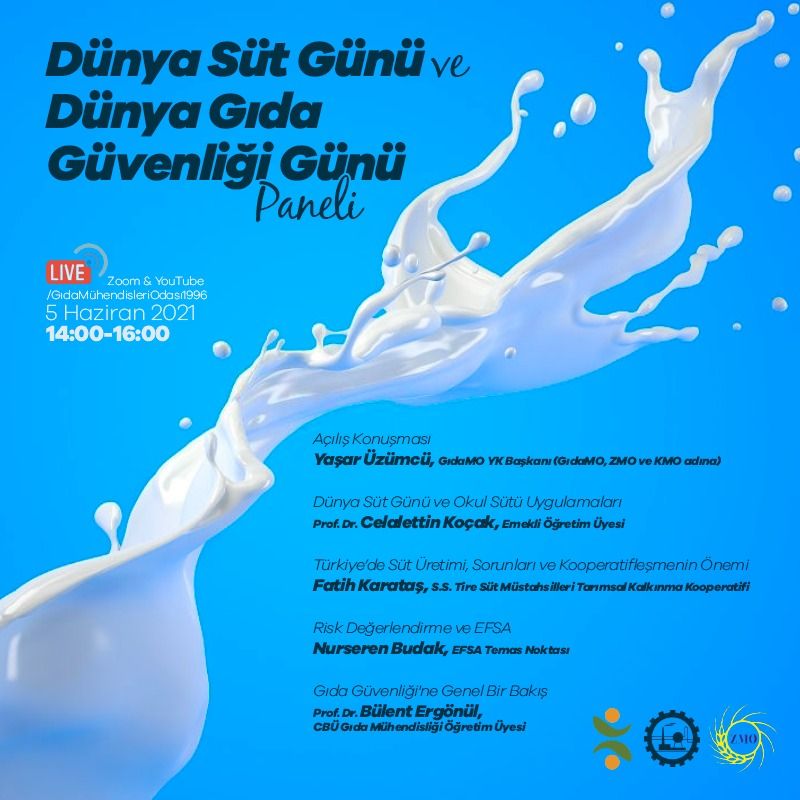 DÜNYA SÜT GÜNÜ VE DÜNYA GIDA GÜVENLİĞİ GÜNÜ PANELİ