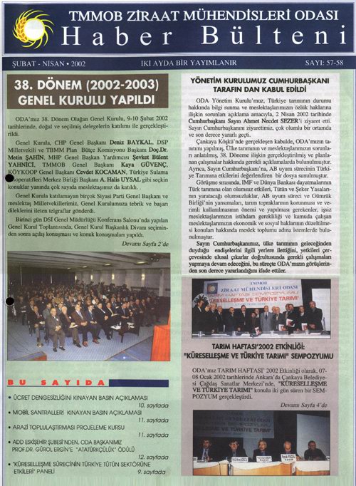 3036 HABER BÜLTENİ