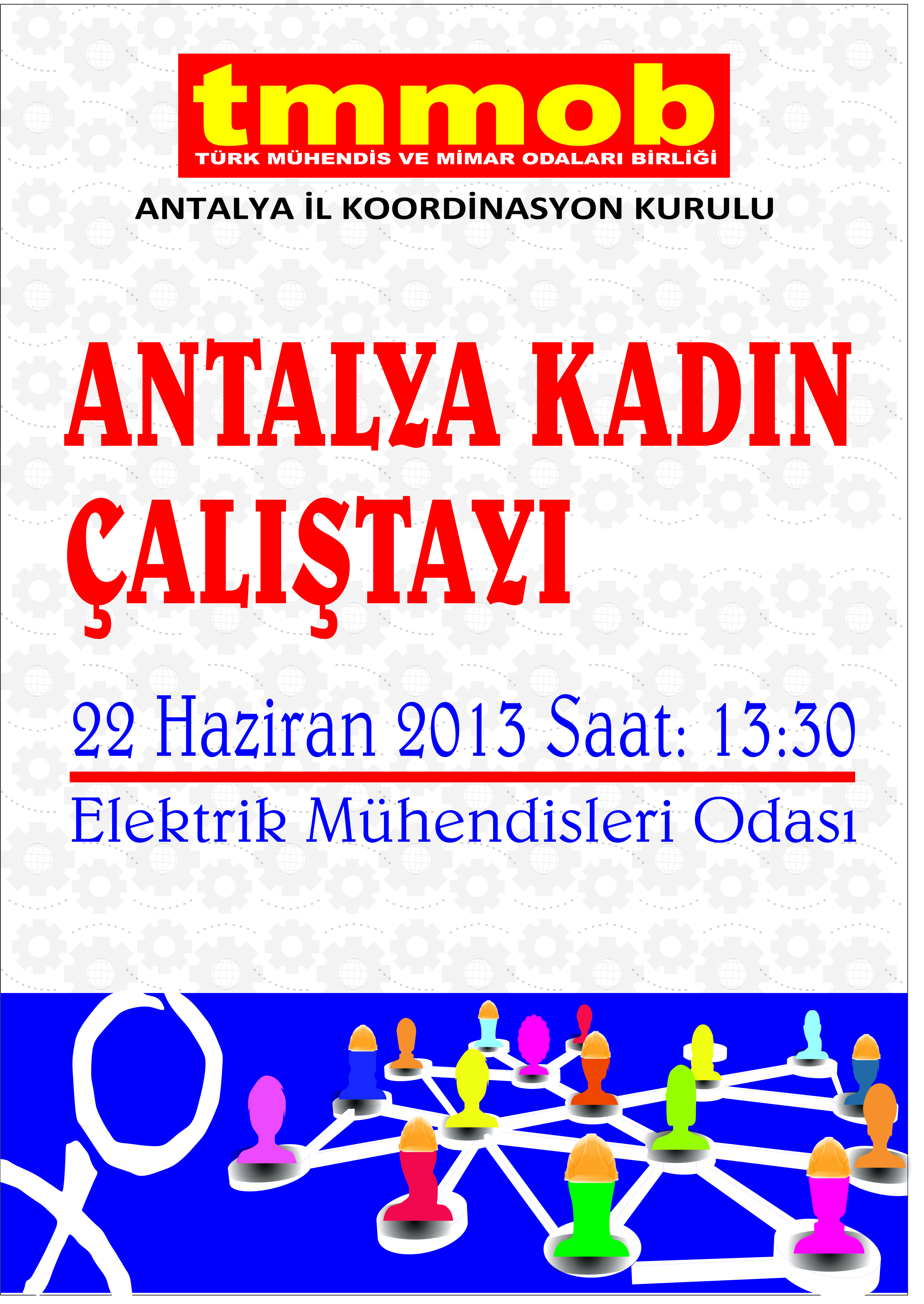 TMMOB ANTALYA İKK KADIN ÇALIŞTAYI