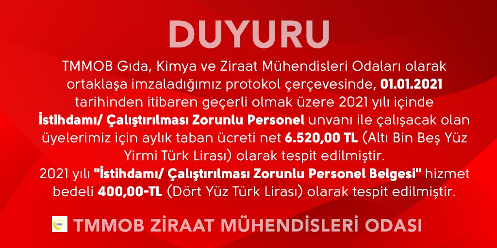 ÜYELERİMİZE ÖNEMLİ DUYURU