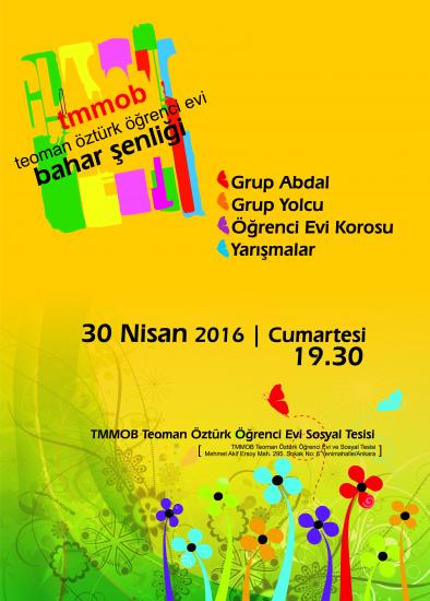 TMMOB ÖĞRENCİ EVİ BAHAR ŞENLİĞİ