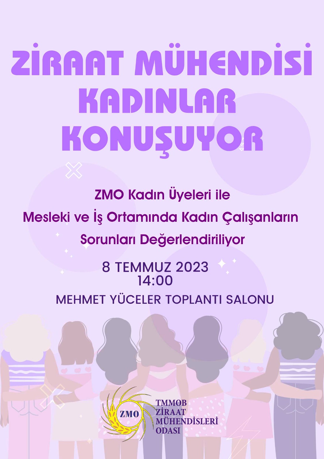 ZMO KADIN ÜYELERLE BULUŞMA ETKİNLİĞİ- 

KADIN ZİRAAT MÜHENDİSLERİ KONUŞUYOR