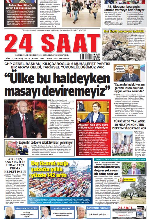 24 SAAT GAZETESİ: SUİÇMEZ: MADENİ ÖNCELEYEN, DOĞAYI YOK SAYAN BİR BAKIŞ AÇISI VAR- 3 MART 2022