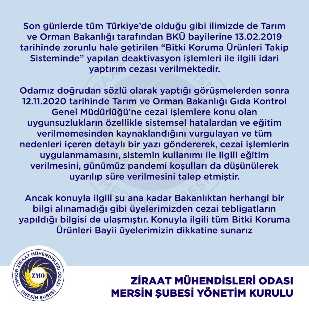 BKÜ SATIŞINI YAPAN TOPTANCI VE PERAKENDECİ ÜYELERİMİZİN DİKKATİNE!