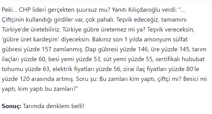 SÖZCÜ GAZETESİ: KILIÇDAROĞLU `ŞUURSUZ` MU? - 8 EKİM 2021