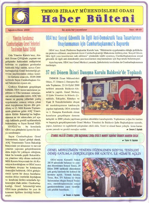 3029 HABER BÜLTENİ