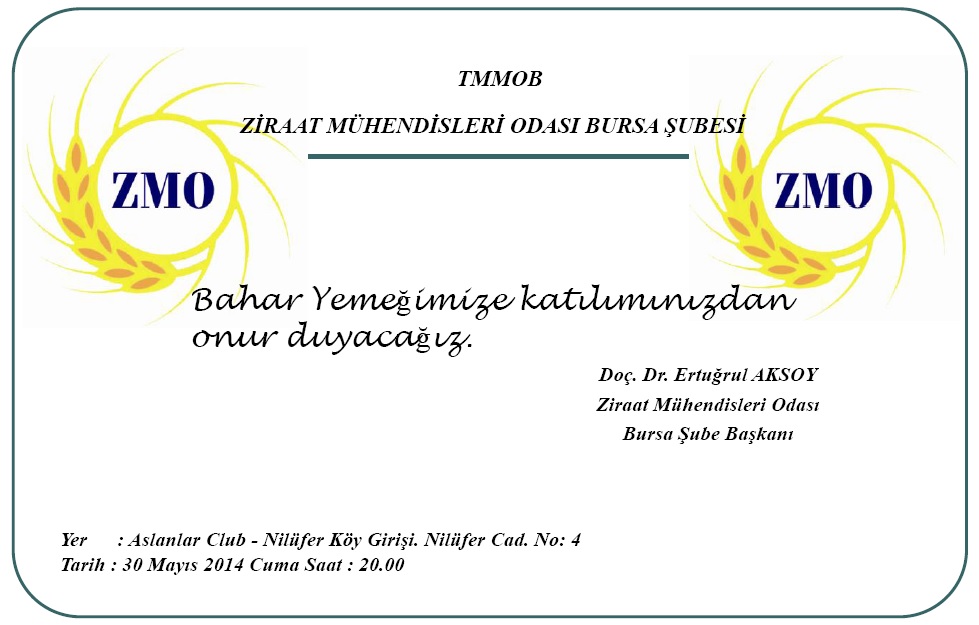 BAHAR YEMEĞİ