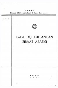 2848 GAYE DIŞI KULLANILAN ZİRAAT ARAZİSİ