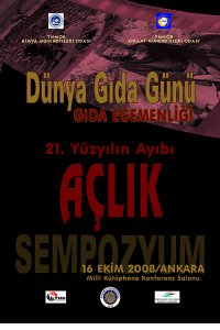 2922 GIDA GÜNÜ: GIDA EGEMENLİĞİ